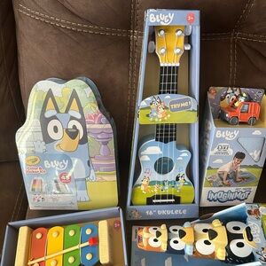 Bluey lot of kids toys
